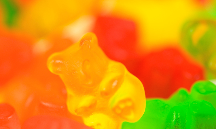 Cannabis-infused gummy bears